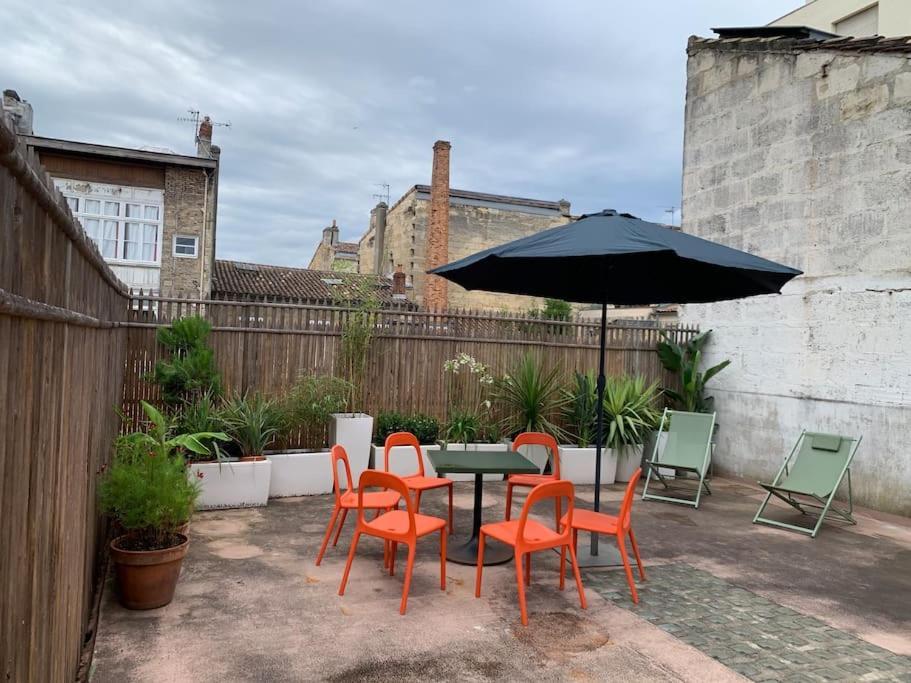 Le Beaufleury Et Sa Terrasse A La Victoire Apartment Bordeaux Exterior photo